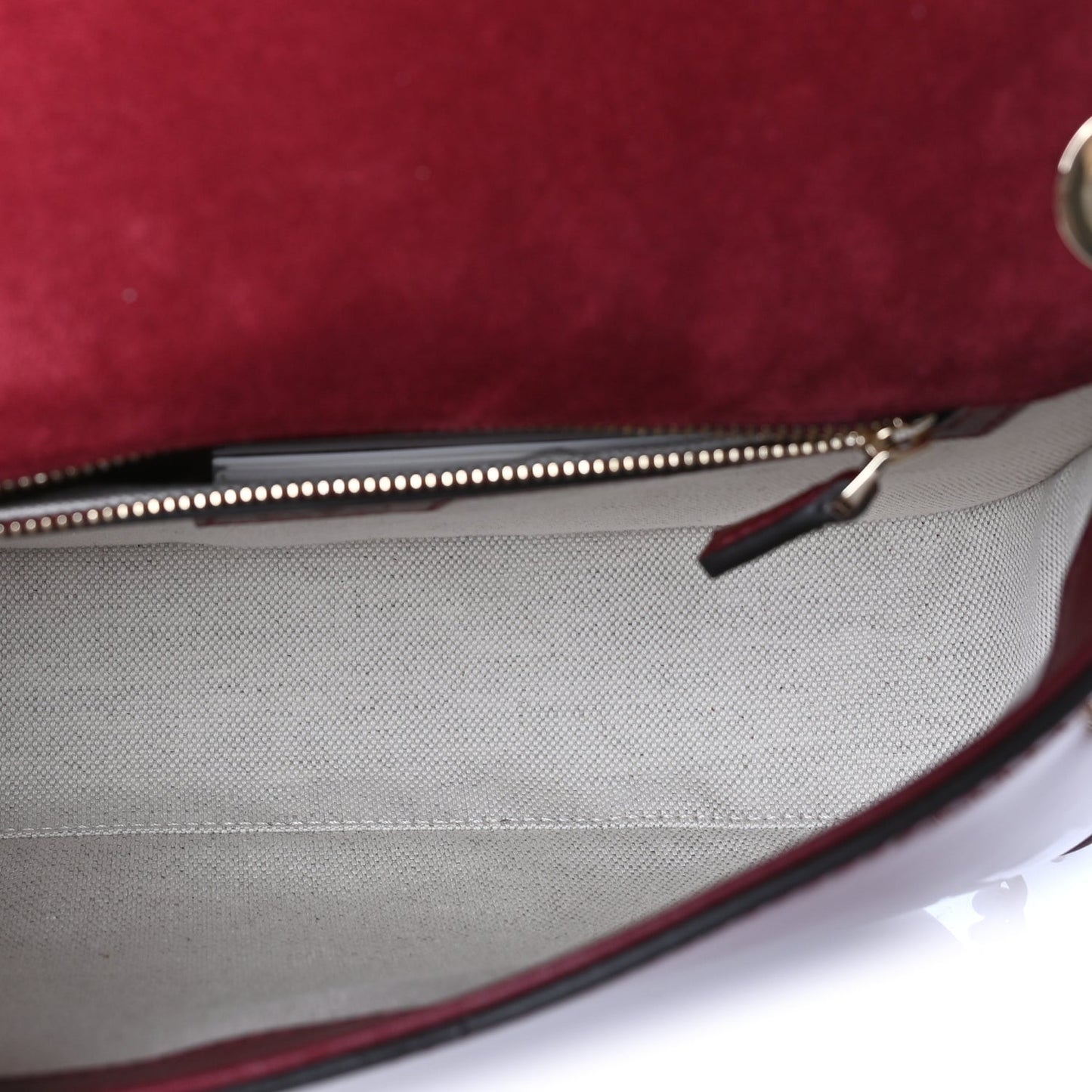 Patent Blondie Medium Shoulder Bag  Rosso Ancora