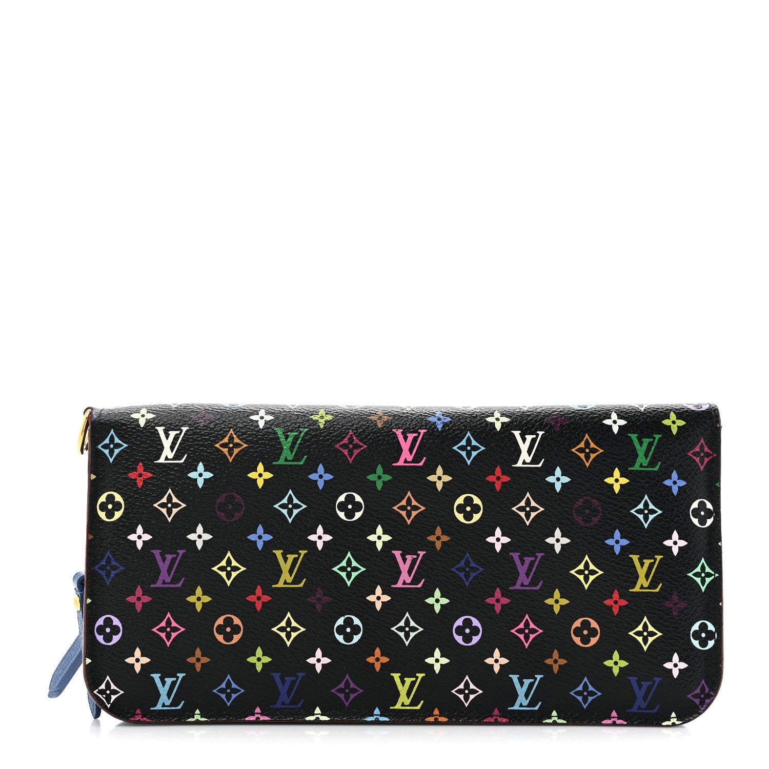 Louis Vuitton Monogram Multicolor Insolite Wallet Black Bleuet 1 of 7