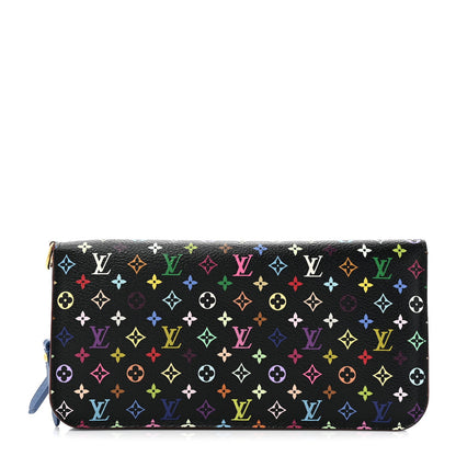 Louis Vuitton Monogram Multicolor Insolite Wallet Black Bleuet 1 of 7