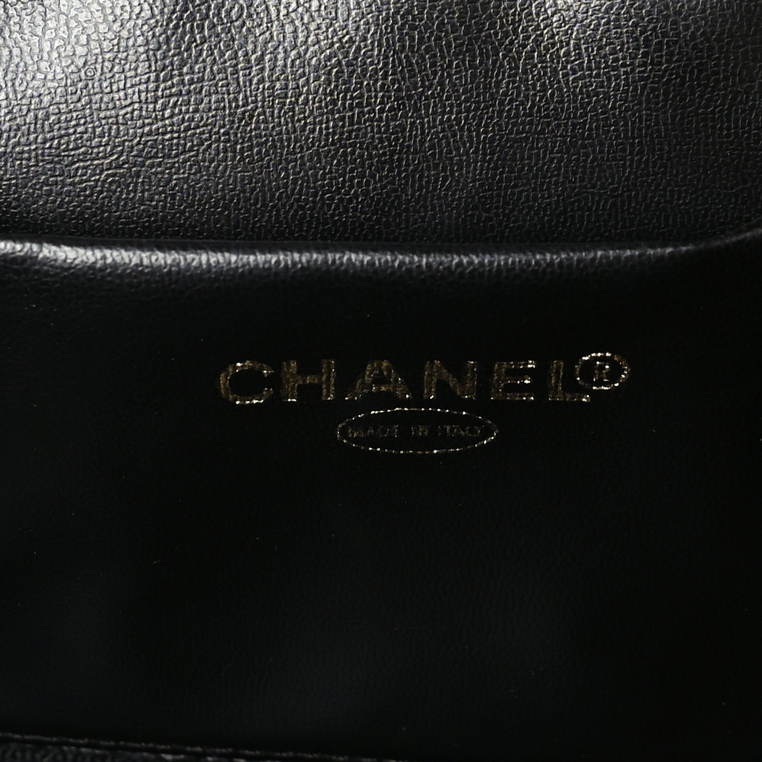 Chanel Caviar Vanity Cosmetic Case Black 7 of 8