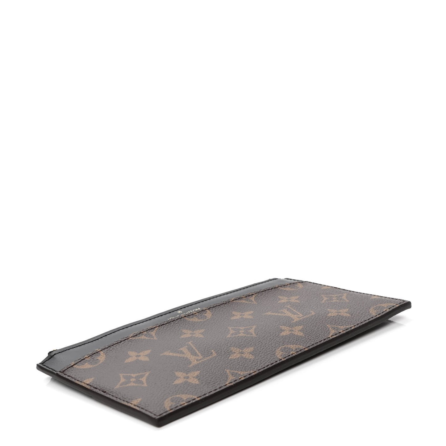 Monogram Slim Purse Black