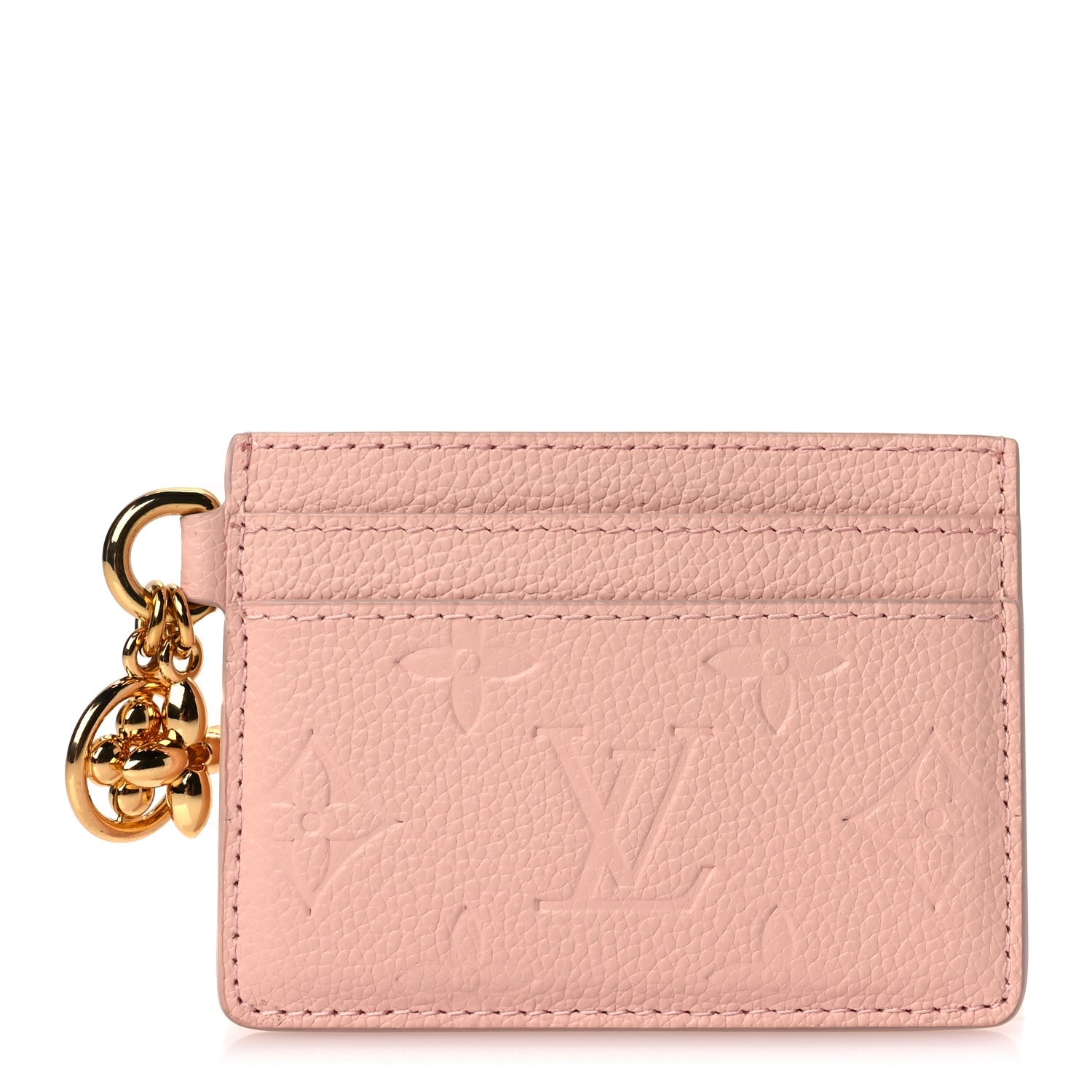 Louis Vuitton Empreinte Monogram LV Charms Card Holder Pink Opale 1 of 6