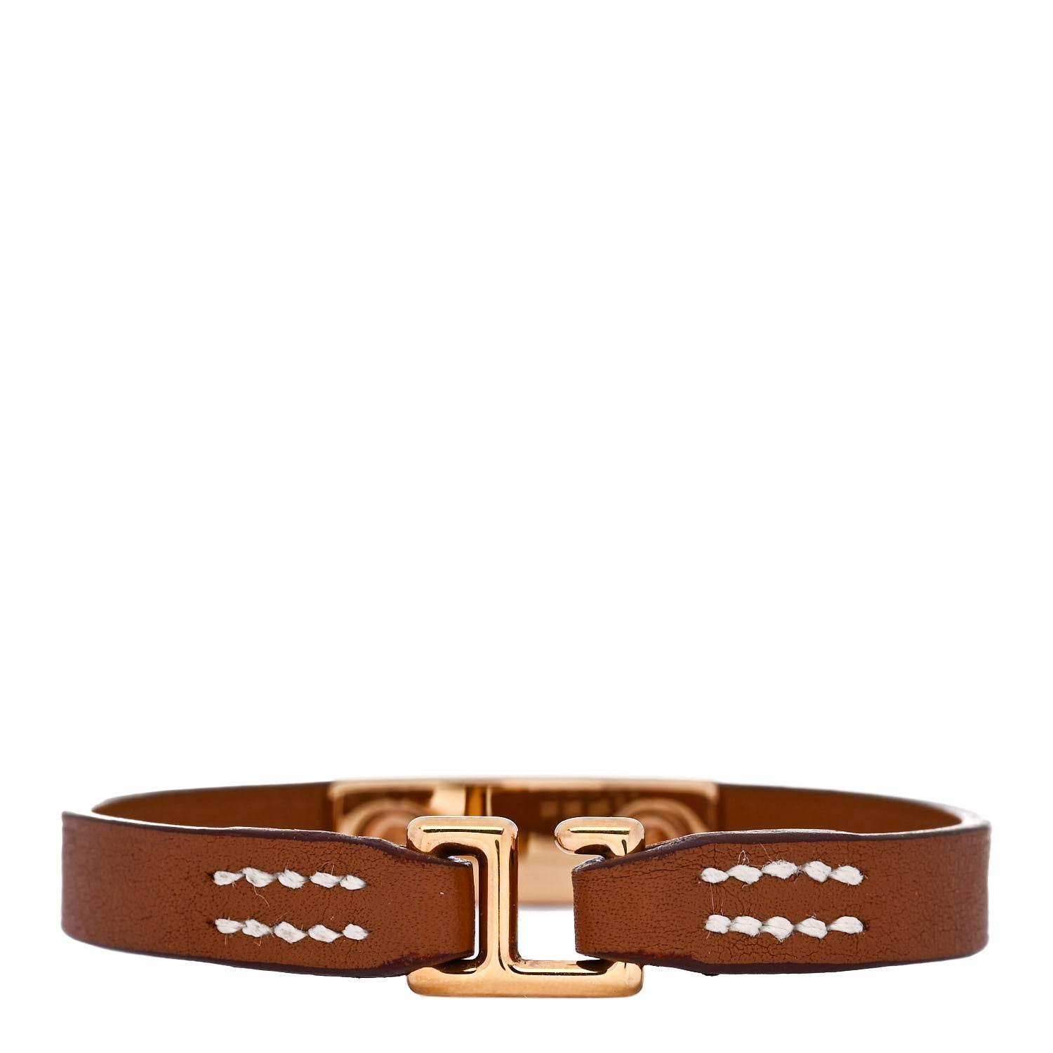 Hermes Rivale Micro Bracelet T2 Gold 3 of 6