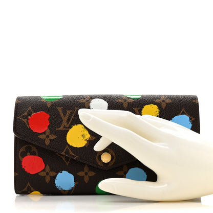 Louis Vuitton LV X YK Monogram Sarah Wallet 2 of 7