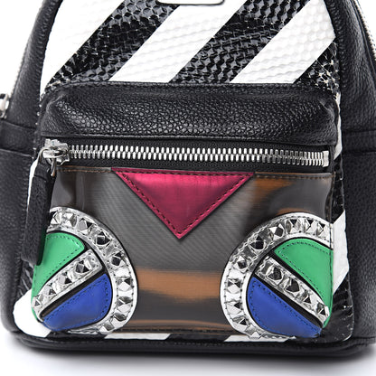 MCM Visetos PVC Mini Roboter Series Backpack Multicolor 11 of 12