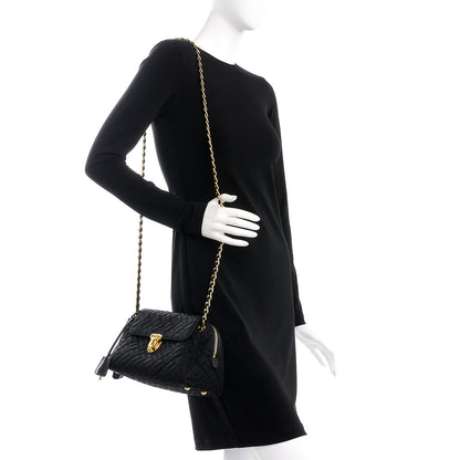 Prada Nylon Tessuto Impuntu Quilted Flap Black 2 of 11