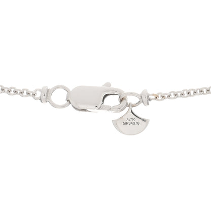 Graff 18K White Gold Diamond Tilda's Bow Mini Pendant Necklace 3 of 4