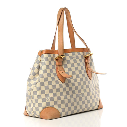 Louis Vuitton Damier Azur Hampstead MM 2 of 21