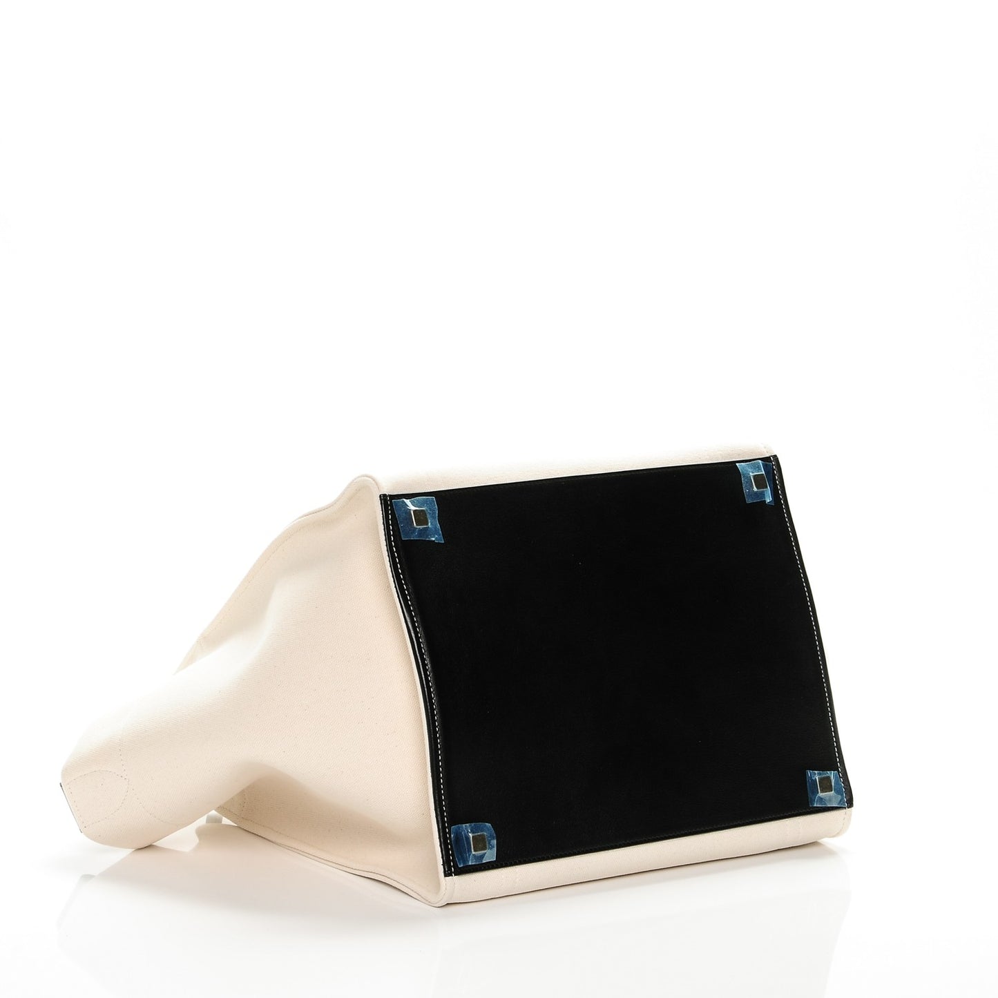 Cotton Canvas Medium Phantom Luggage White