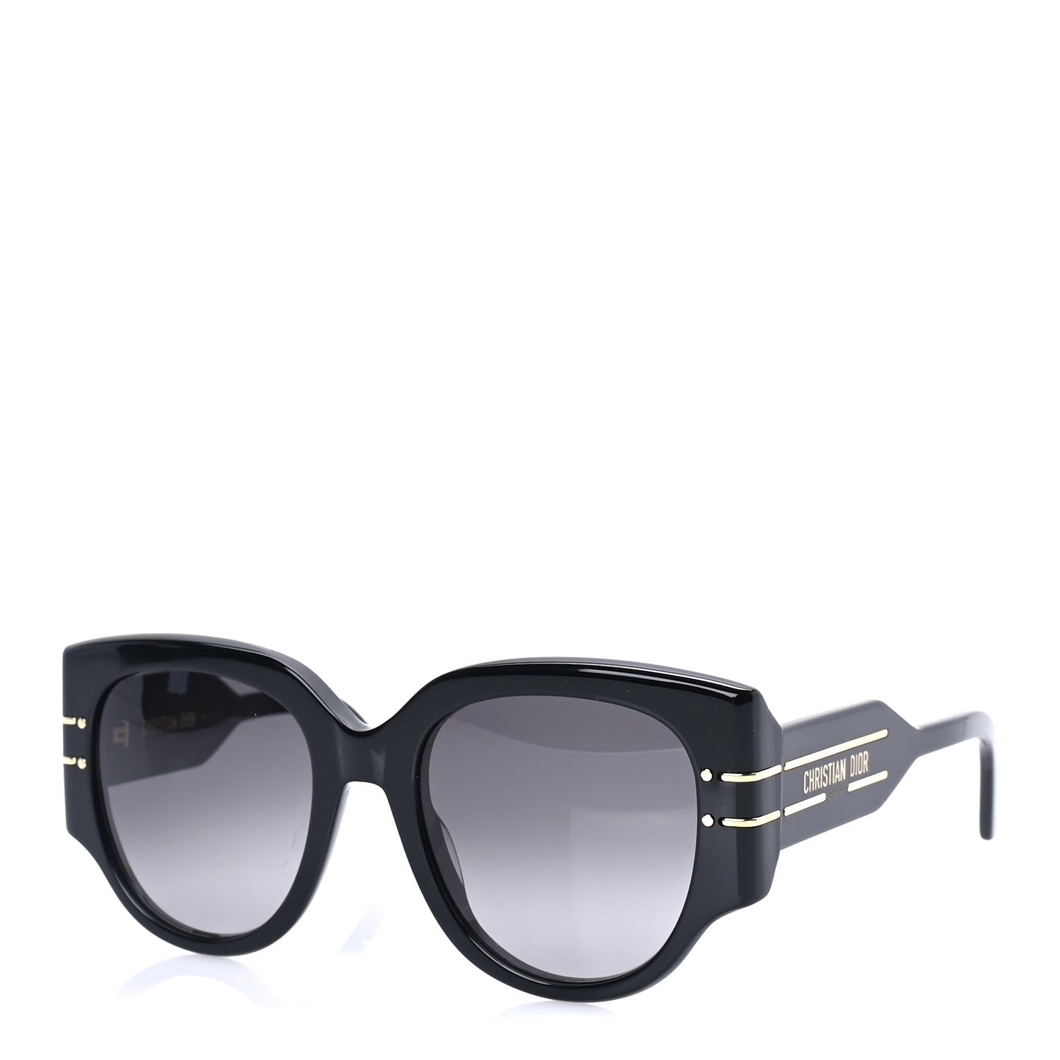 Christian Dior Acetate DiorSignature R21 Sunglasses  Black 1 of 7