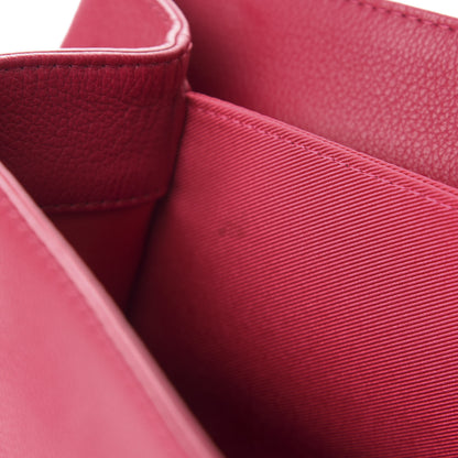 Louis Vuitton Soft Calfskin Lockme II Top Handle Dahlia 8 of 11