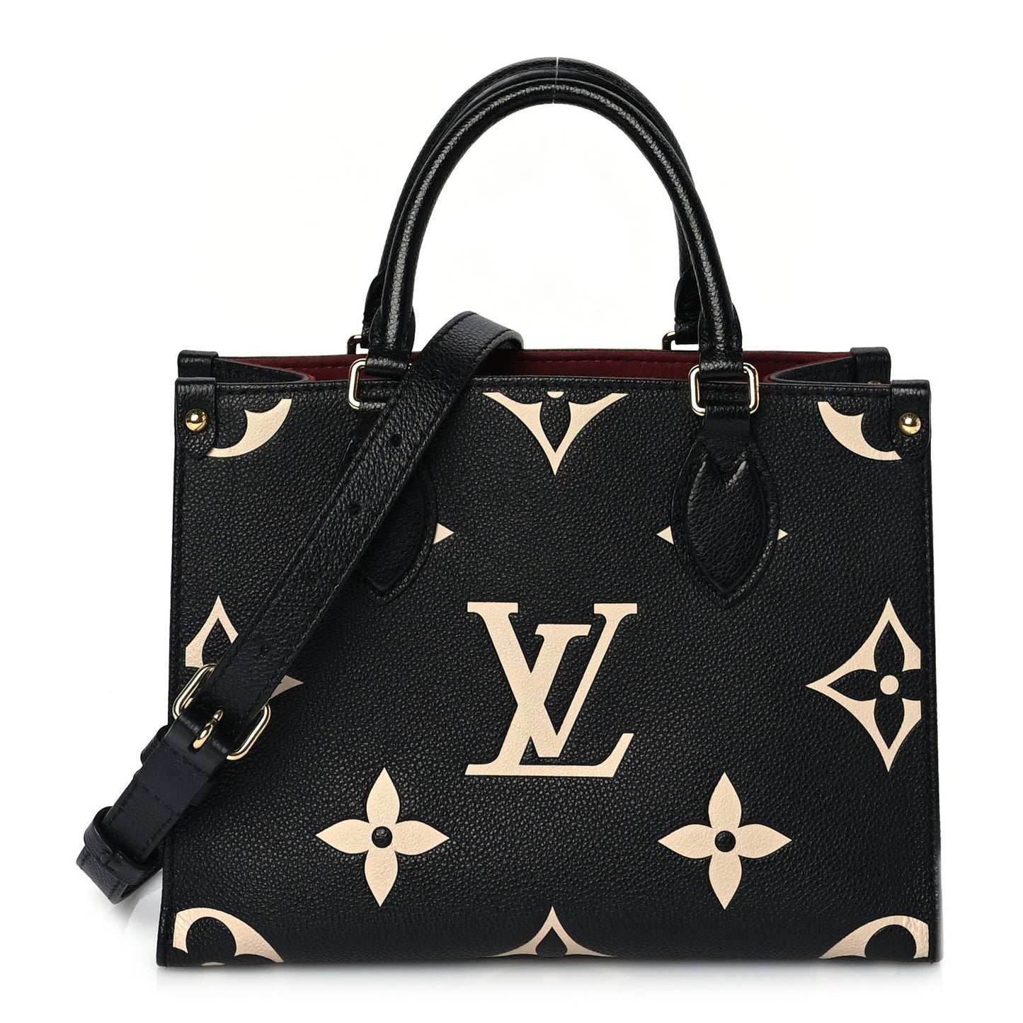 Empreinte Monogram Giant Onthego PM Black Beige