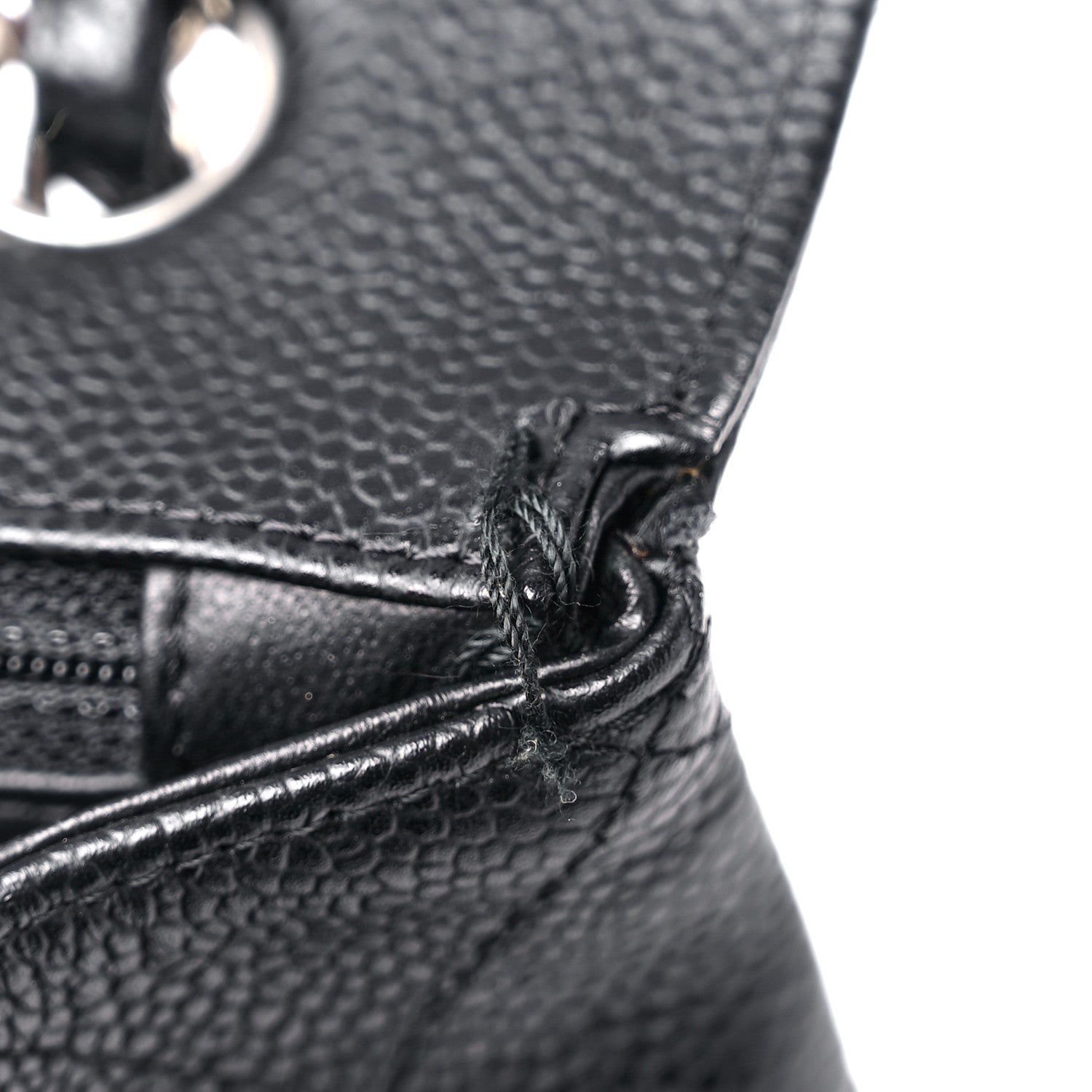 Chanel Caviar Quilted Maxi Single Flap Black 13 of 16