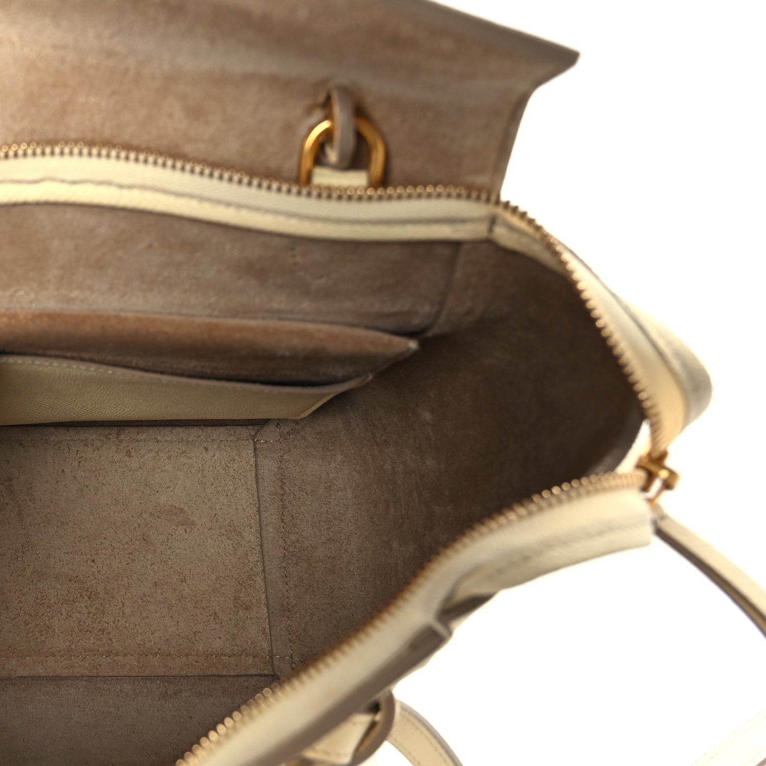 Celine Grained Calfskin Nano Belt Bag Linen 4 of 8