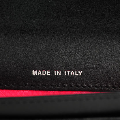 Chanel Calfskin Quilted Cambon Business Card Holder Black 7 of 8