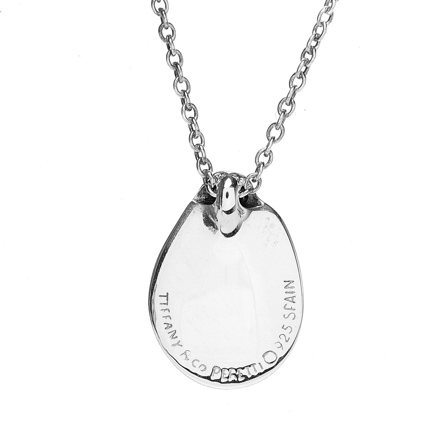 Sterling Silver Elsa Peretti Madonna Pendant Necklace