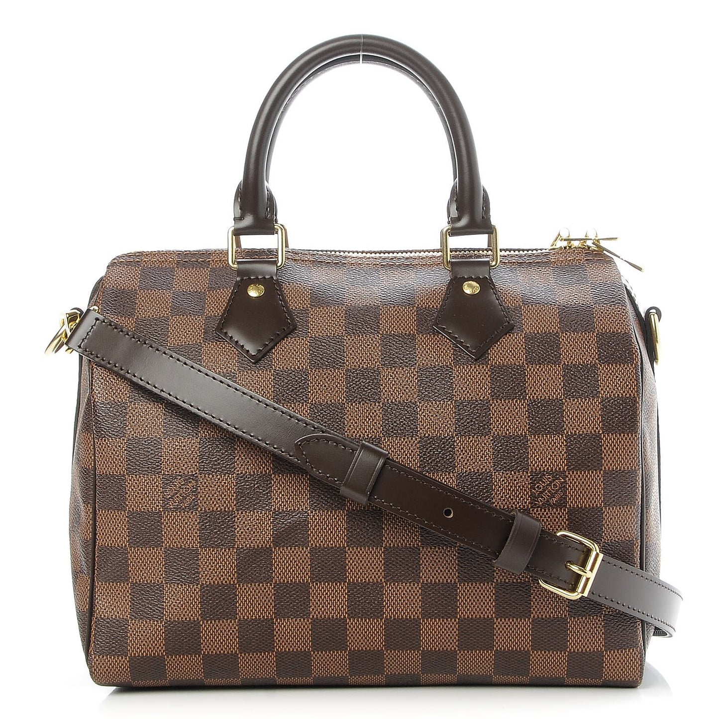 Damier Ebene Speedy Bandouliere 25
