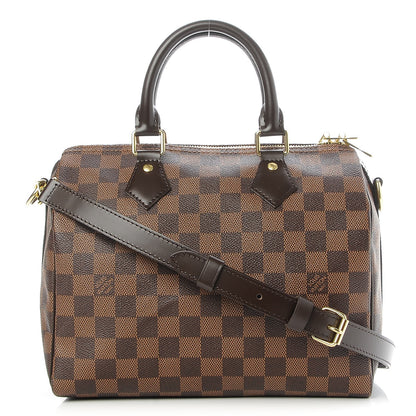 Louis Vuitton Damier Ebene Speedy Bandouliere 25 1 of 9
