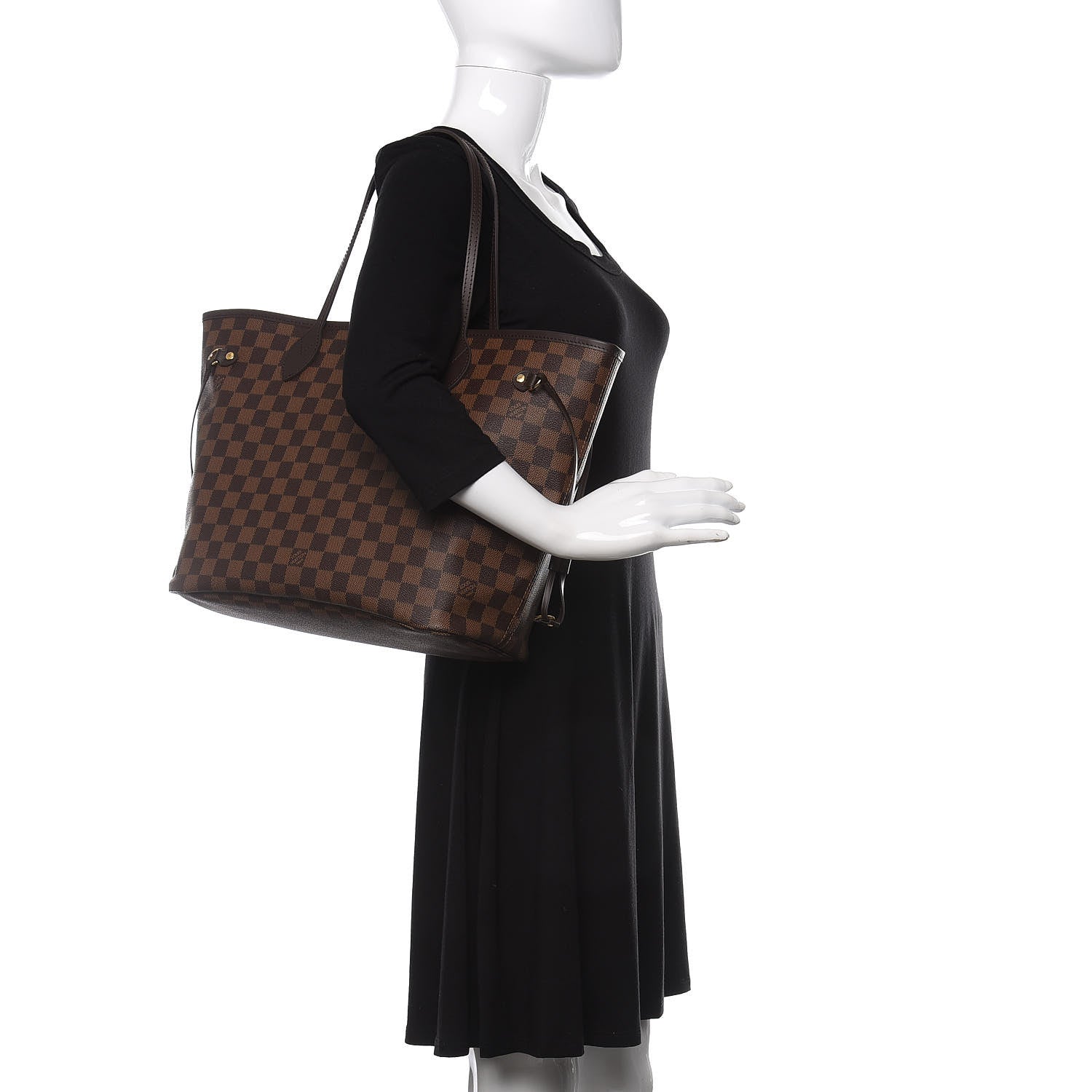 Louis Vuitton Damier Ebene Neo Neverfull MM 2 of 10