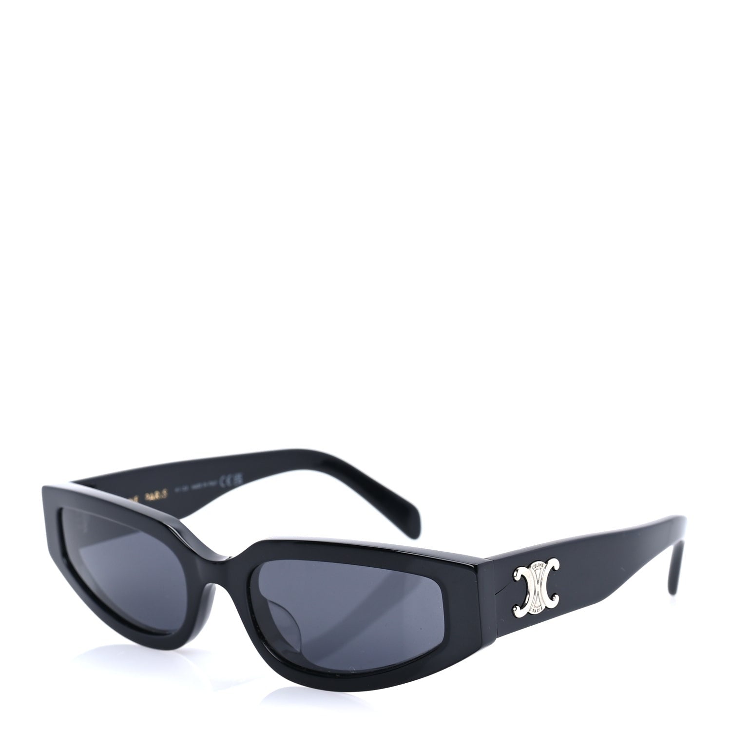 Celine Acetate Triomphe Sunglasses CL40209U Black 1 of 7