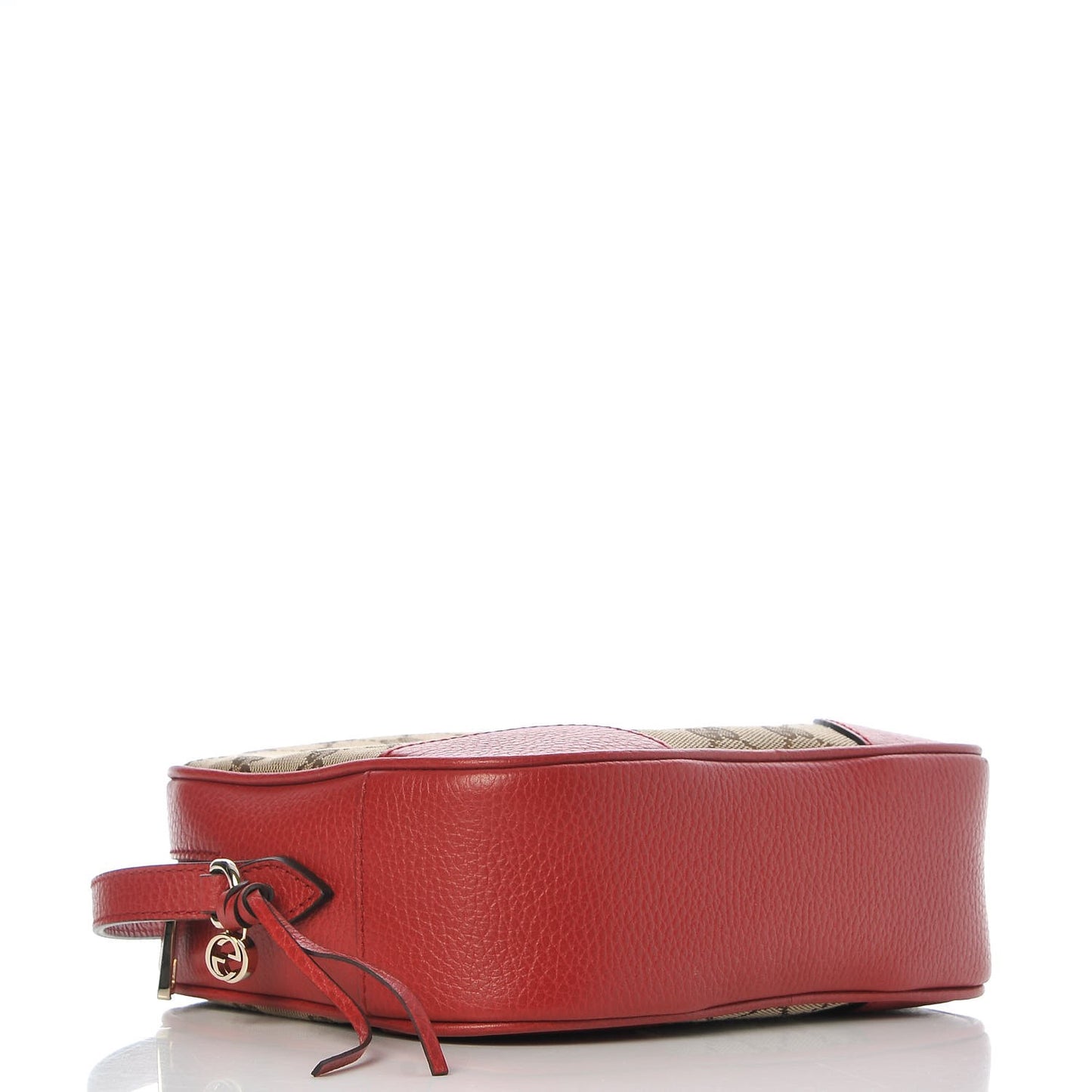 Monogram Mini Bree Messenger Bag Red