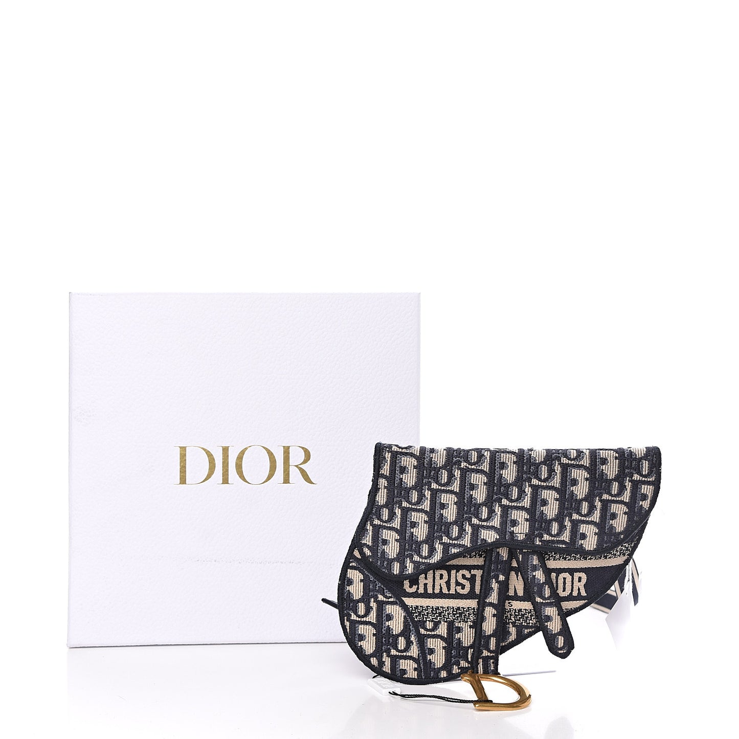 Oblique Saddle Pouch Blue