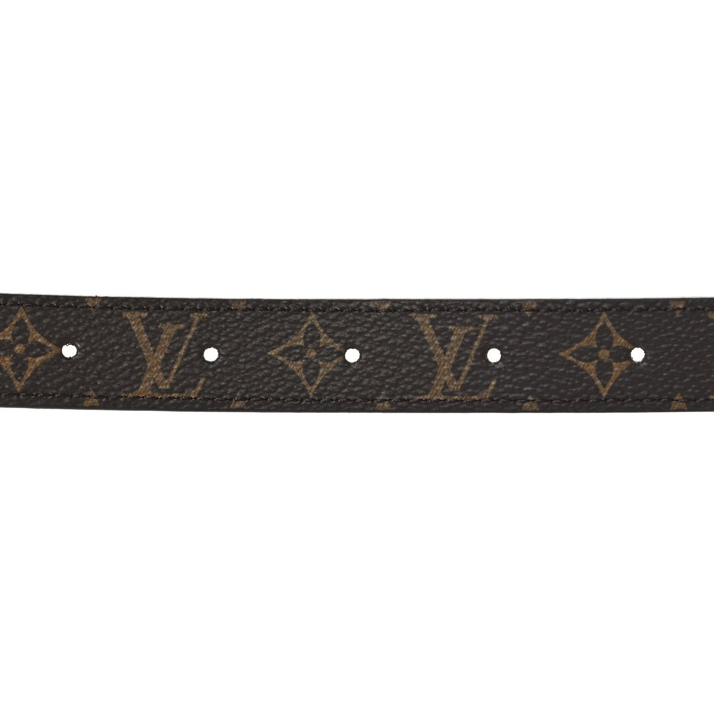 Calfskin Monogram 20mm LV Iconic Reversible Belt Black