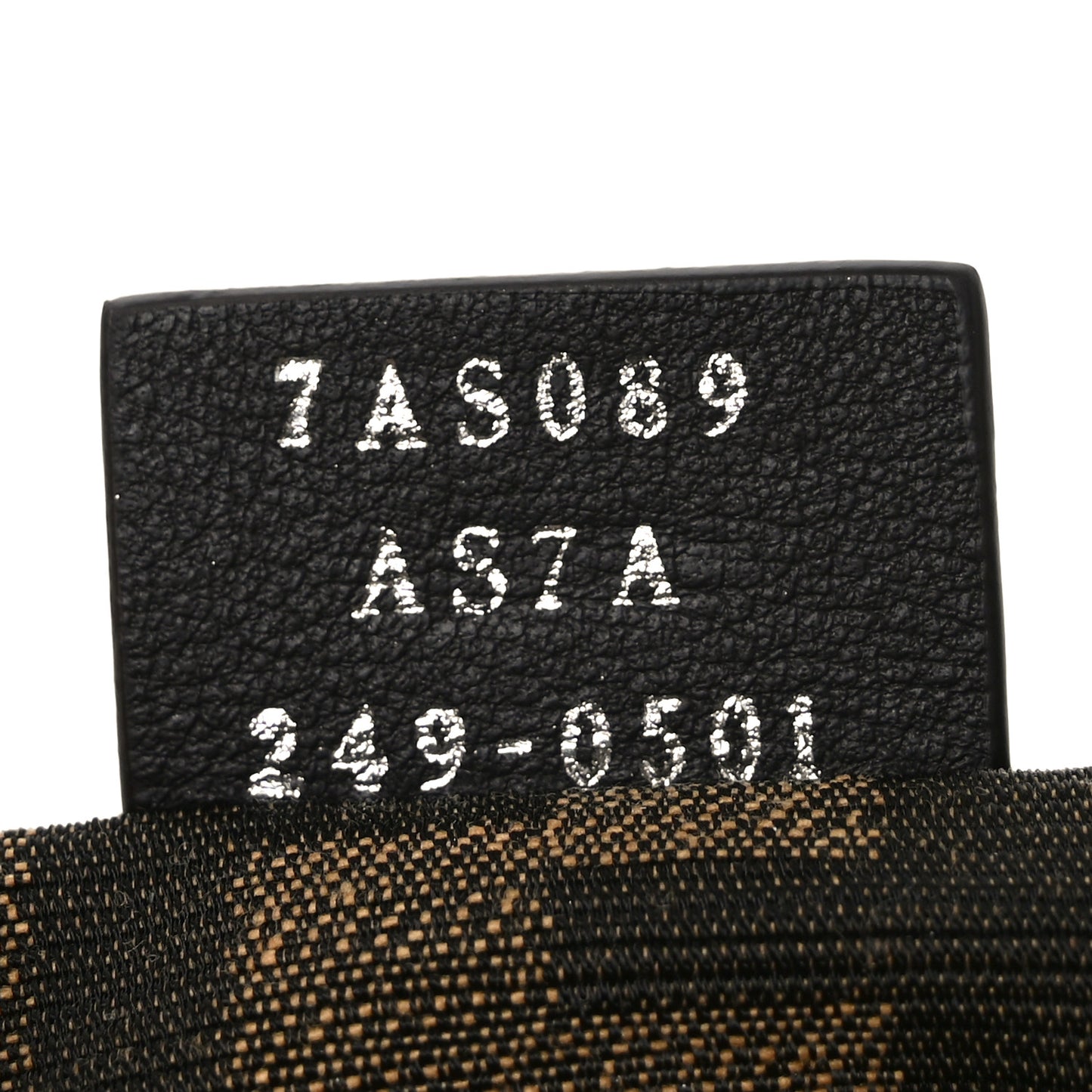 Vitello Grace Nano Fendigraphy Hobo Charm Miele Scuro