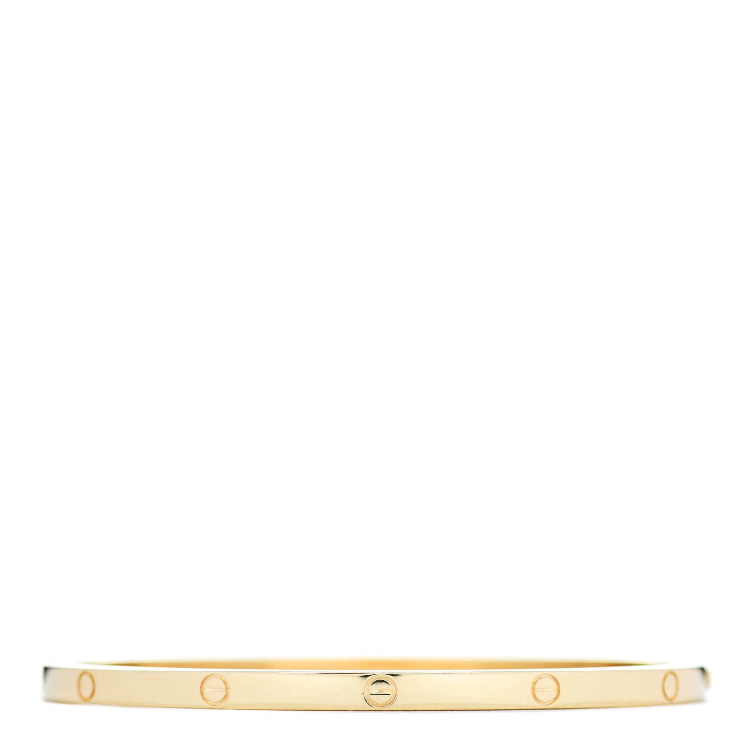 Cartier 18K Yellow Gold Small LOVE Bracelet 18 1 of 4