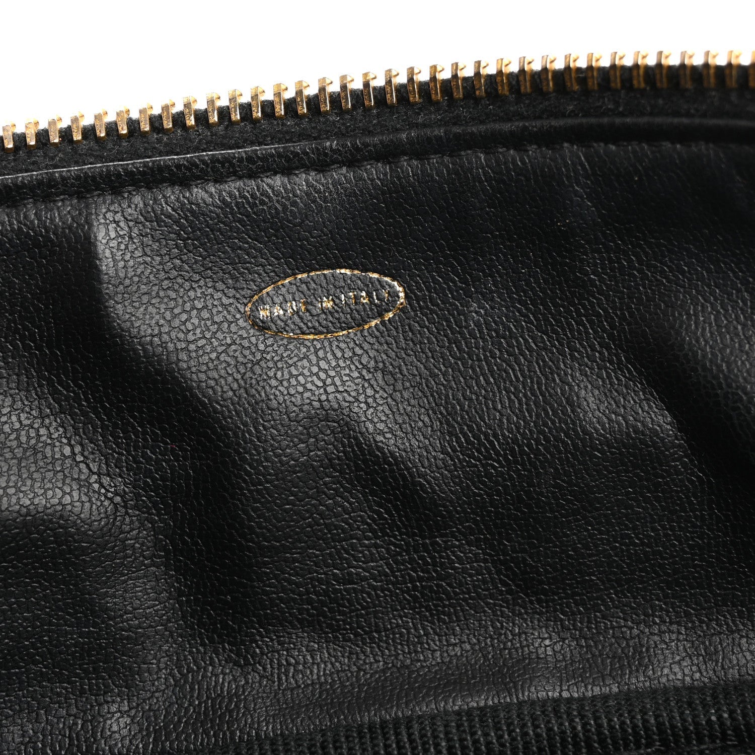 Chanel Lambskin Vanity Cosmetic Case Black 7 of 7