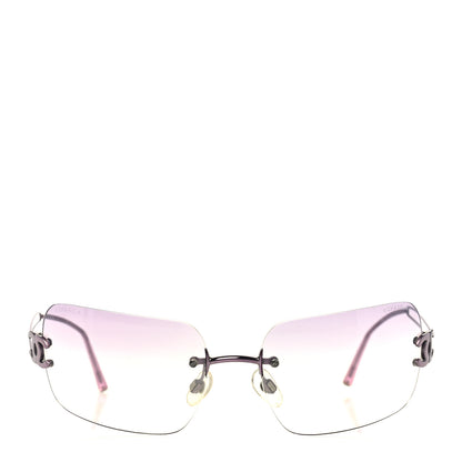 Chanel CC Logo Sunglasses 4068 Purple 2 of 6