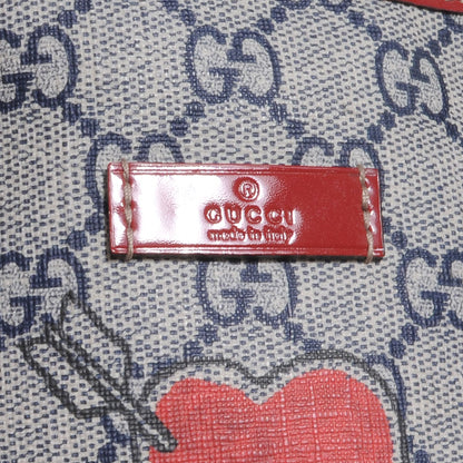 Gucci GG Plus Monogram Tattoo Heart Medium Joy Boston Red 5 of 8