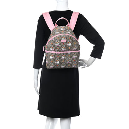 Gucci X YUKO HIGUCHI GG Supreme Monogram Childrens Backpack Pink 2 of 10