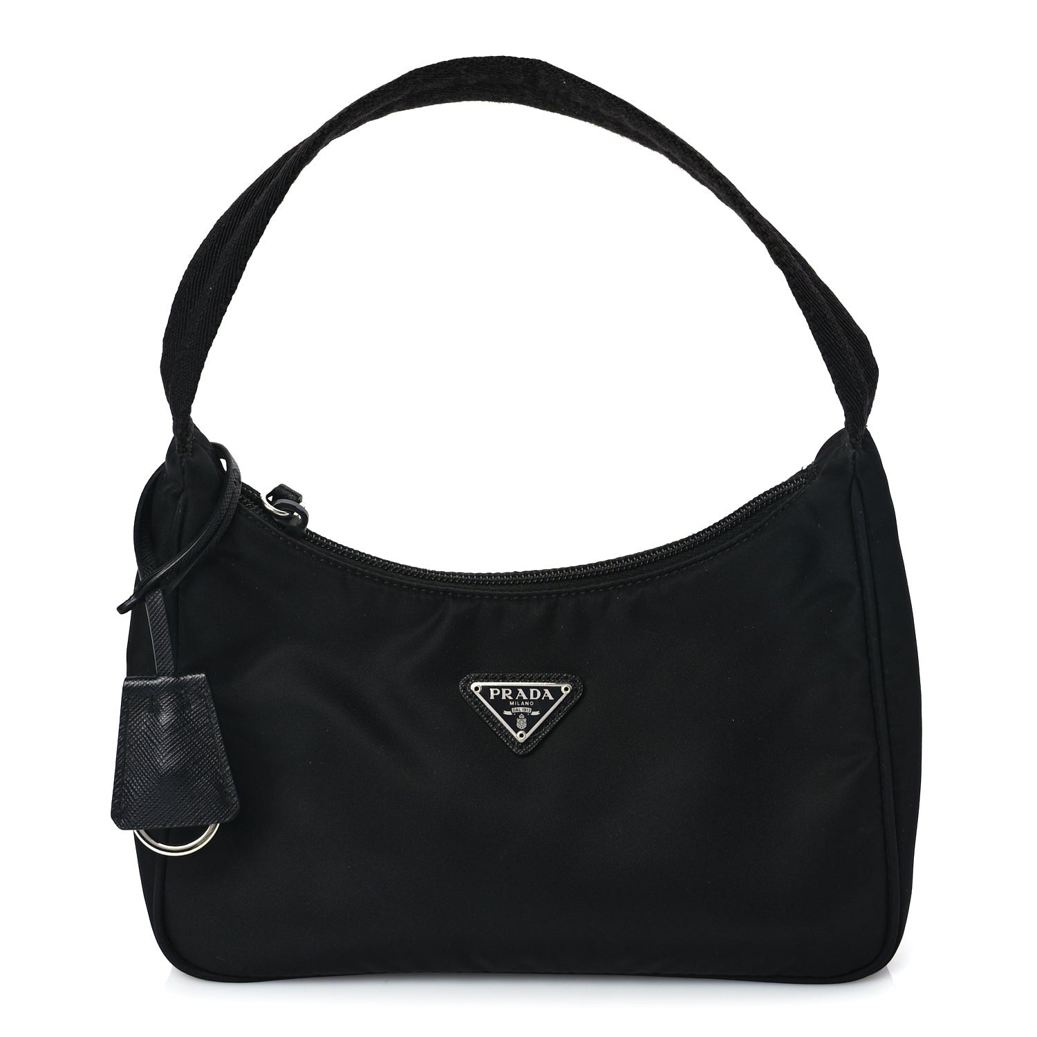 Prada Tessuto Nylon Mini Re-Edition 2000 Bag Black 1 of 8