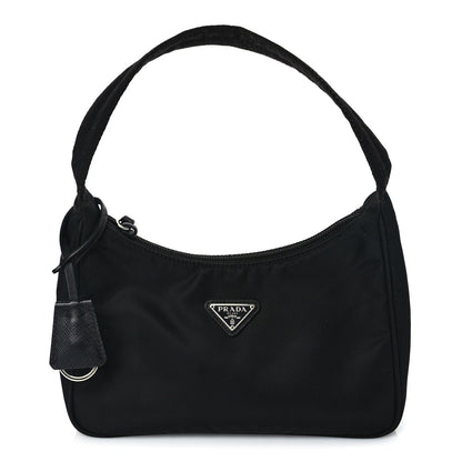 Prada Tessuto Nylon Mini Re-Edition 2000 Bag Black 1 of 8