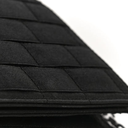 Chanel Satin Ribbon Evening Clutch Black 13 of 13