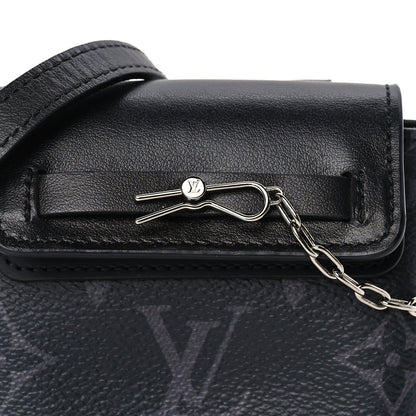 Louis Vuitton Monogram Eclipse Mini Steamer Pouch 6 of 8