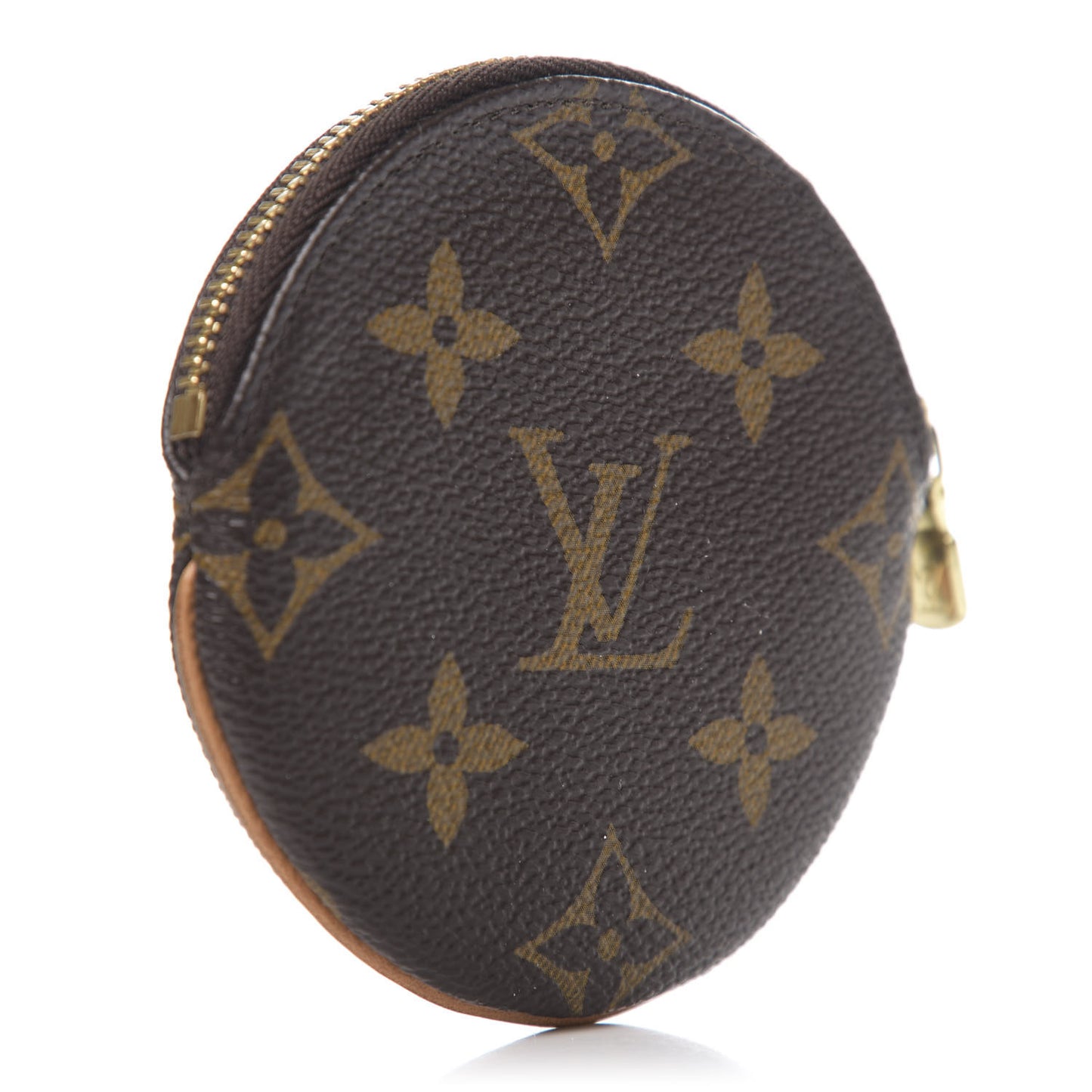 Monogram Round Coin Purse