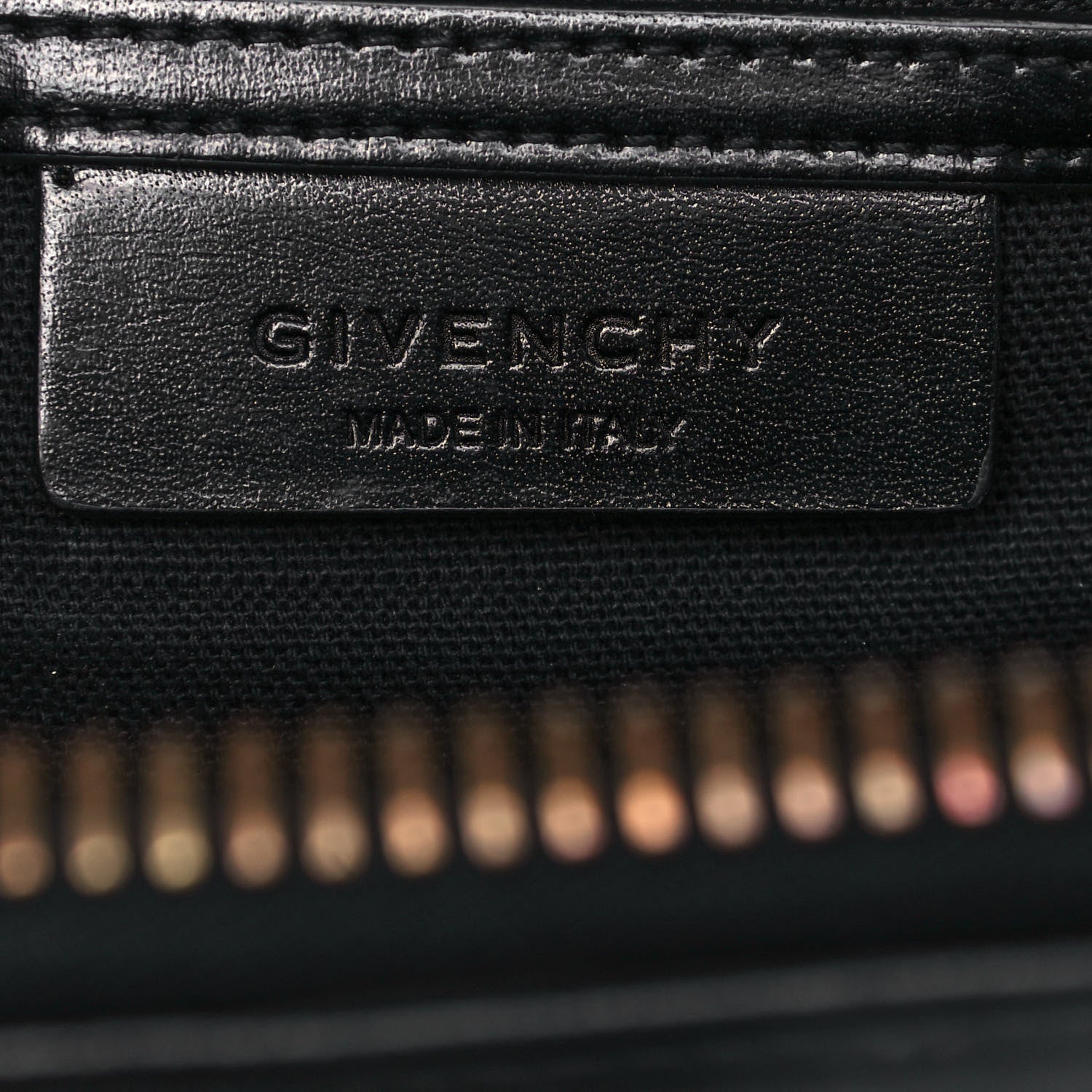 Givenchy Shiny Lord Calfskin Medium Antigona Black 6 of 26