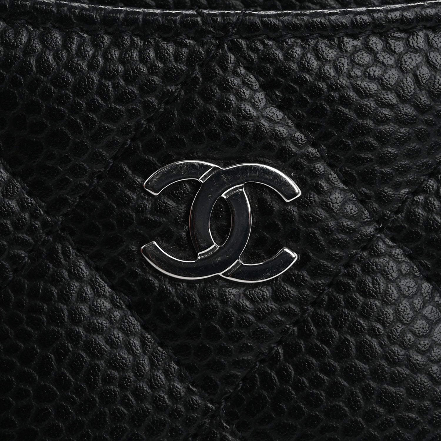 Chanel Caviar Quilted Card Holder Black 9 of 13