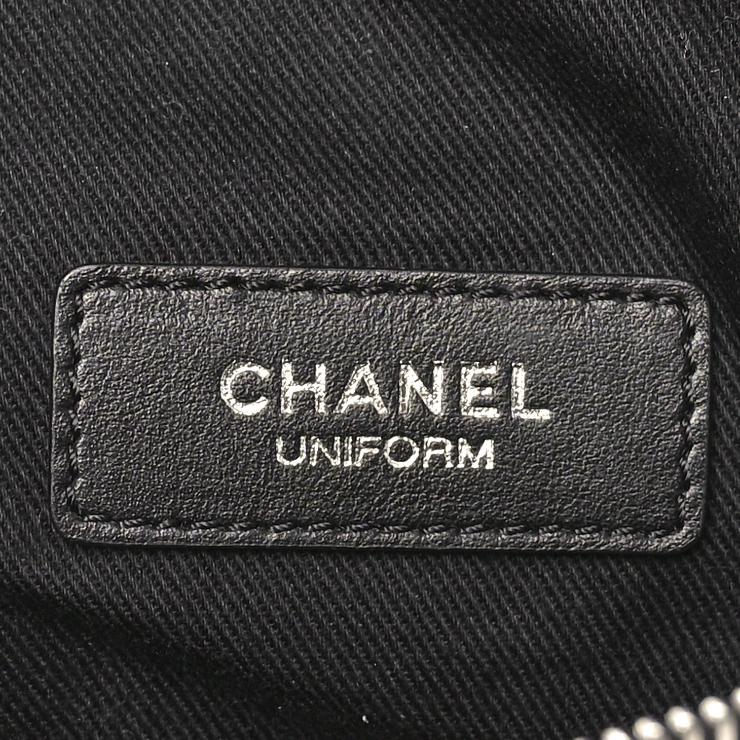 Chanel Calfskin Quilted Waist Belt Bag Black 5 of 9