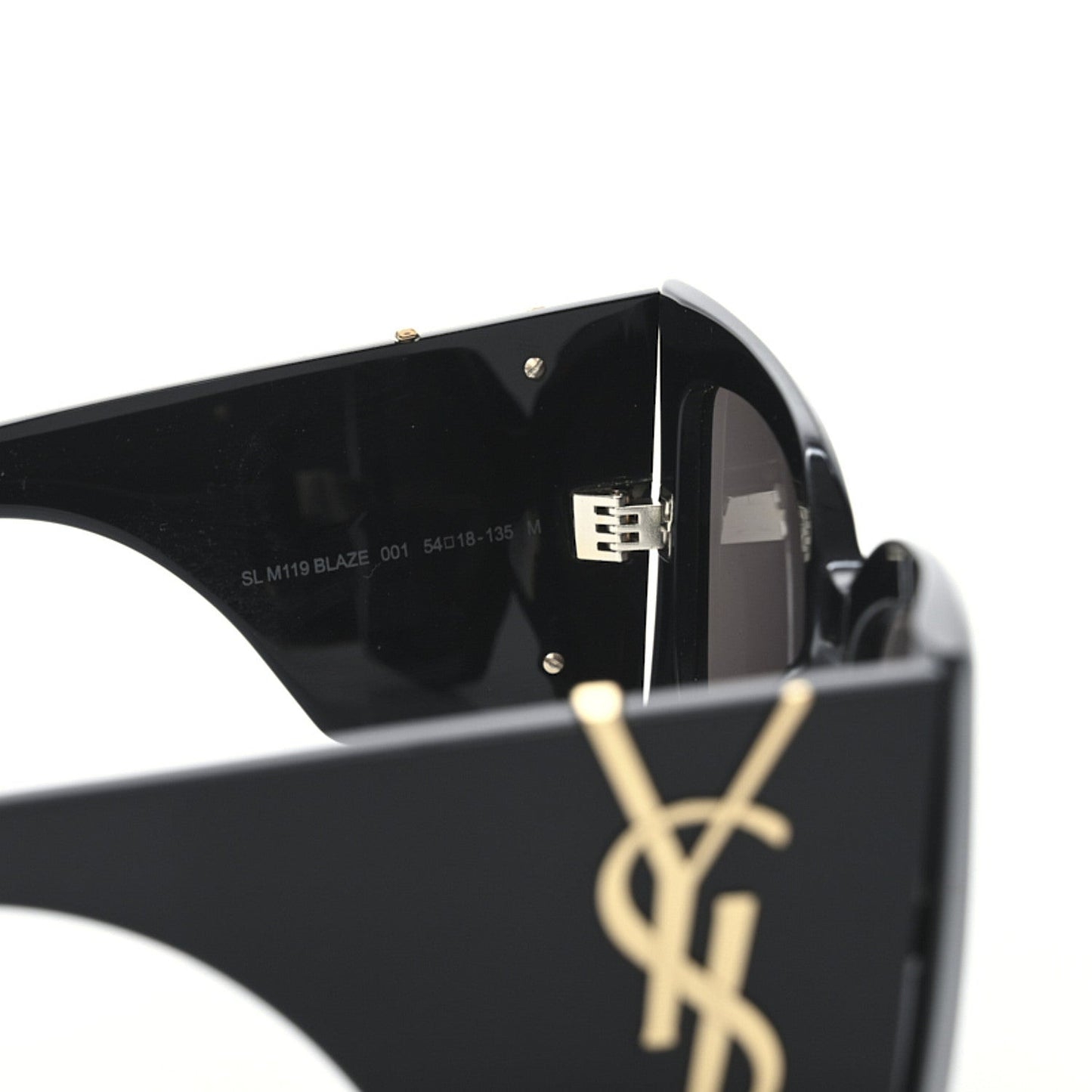 Acetate Blaze Sunglasses SL M119 Black