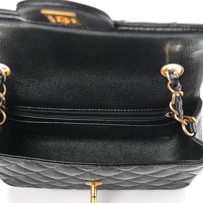 Chanel Caviar Quilted Mini Rectangular Flap Black 5 of 13