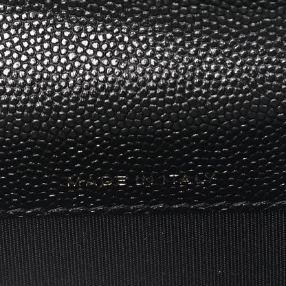 Chanel Caviar Quilted Boy Flap Card Holder Black 7 of 8