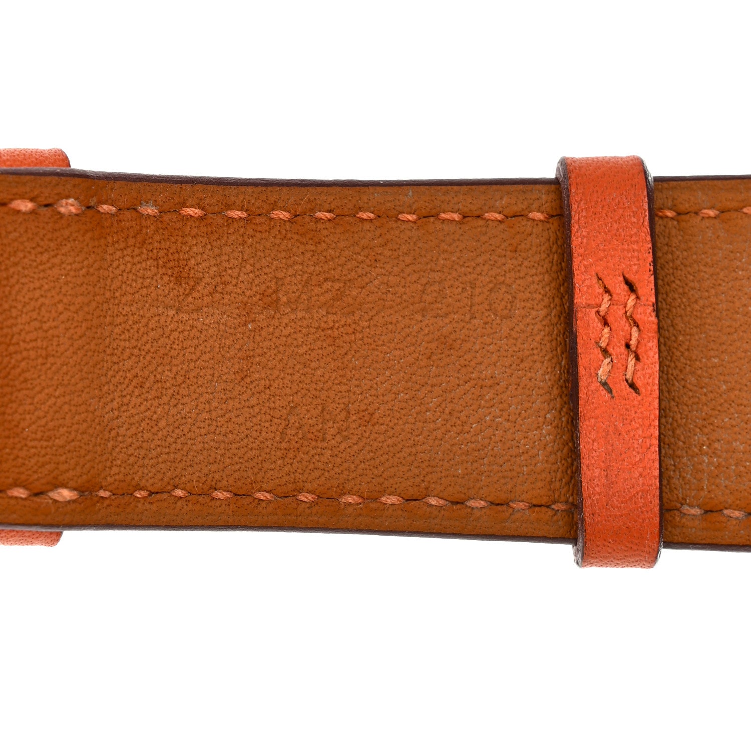 Hermes Swift 45mm Apple Watch Single Tour Band Orange 4 of 5