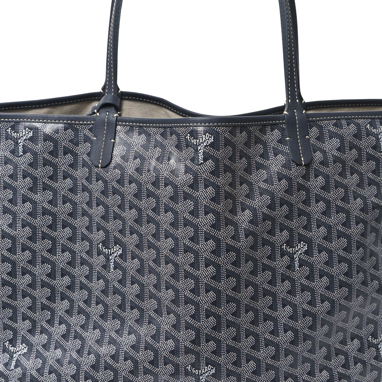 Goyard Goyardine Saint Louis GM Grey 8 of 10