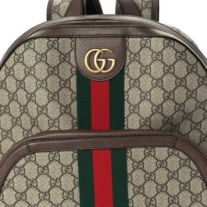 Gucci GG Supreme Monogram Medium Ophidia Day Backpack Brown 7 of 9