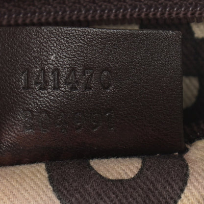 Gucci Guccissima Medium Abbey Tote Dark Brown 7 of 11