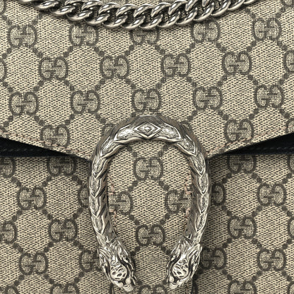 Gucci GG Supreme Monogram Small Dionysus Shoulder Bag Black 6 of 8