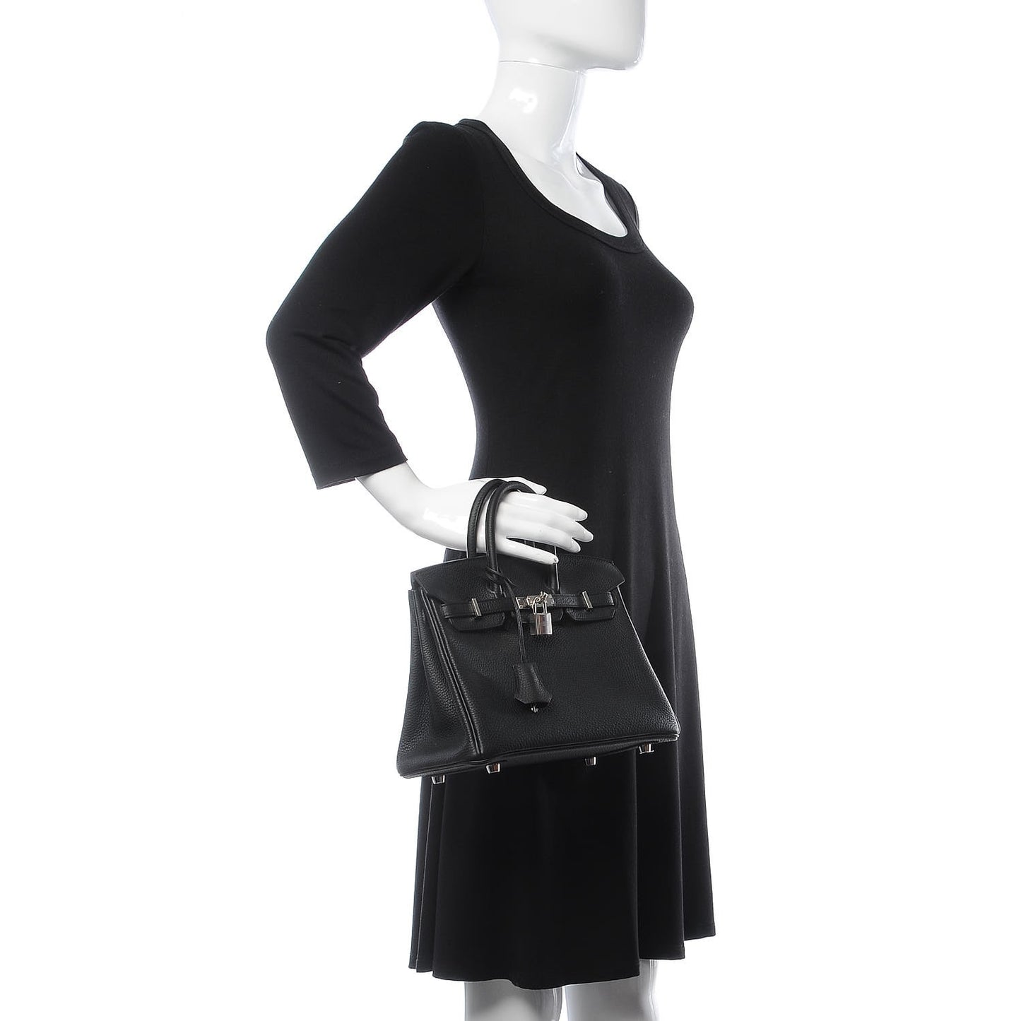 Togo Birkin 25 Black